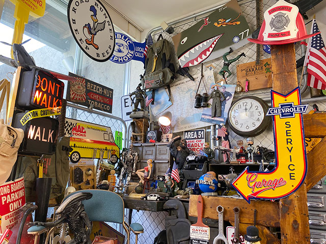 シボレー サービスガレージ ロードサイン風ブリキ看板の通販・販売