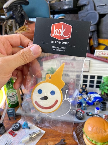 ジャック　イン　ザ　ボックス　エアーフレッシュナー　（レモンの香り）|ファーストフード/レストラングッズ|カンパニーグッズ