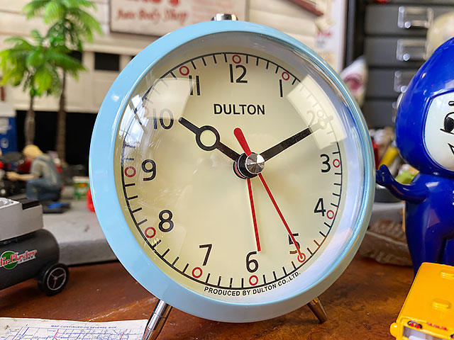ダルトン クォーツアラームクロック （サックスブルー）の通販・販売