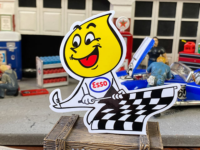 エッソボーイ ステッカー （チェッカーフラッグ）の通販・販売