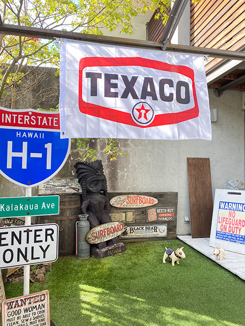 TEXACO 看板 テキサコ 1ビンテージ 76cm 世田谷ベース