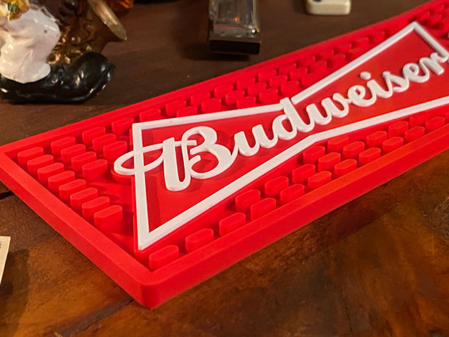 バーマット （バドワイザー/レッド）の通販・販売 | アメリカ雑貨の