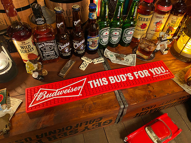 バーマット （バドワイザー/レッド）の通販・販売 | アメリカ雑貨の