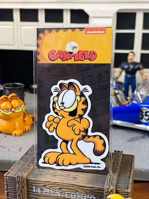 ガーフィールド ステッカー Sサイズ （ワオ！）の通販・販売