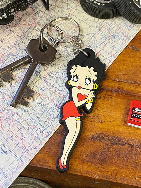 ベティ・ブープ ラバーキーホルダー （クラシックベティ）の通販・販売