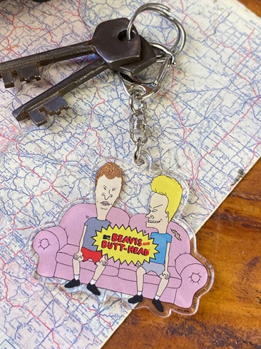 ビーバス&バットヘッド　アクリルキーホルダー　（カウチポテト）|海外ミュージシャングッズ/音楽関連グッズ|もはや店長すら迷子になるアメ雑ジャングル