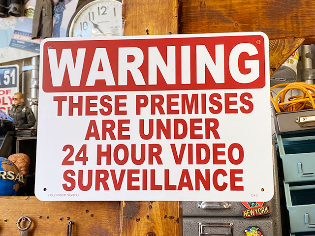 アメリカのプラスチックサインボード ヘビーオンスタイプ （24時間監視 