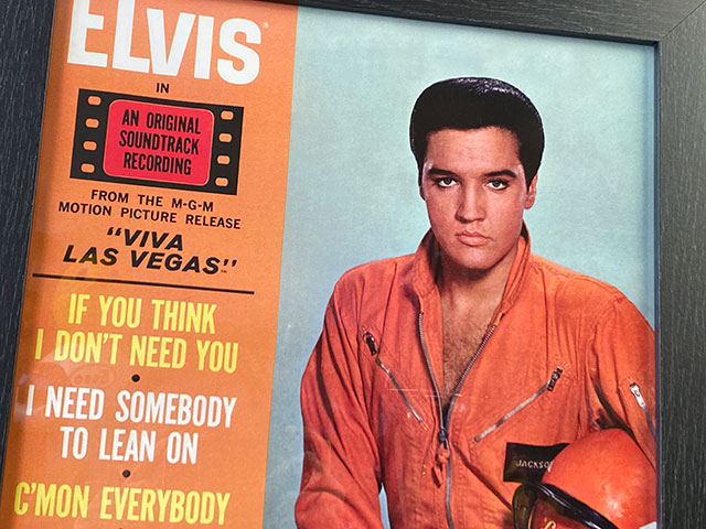 エルヴィス・プレスリー アルバムカバー・アートフレーム （ビバ