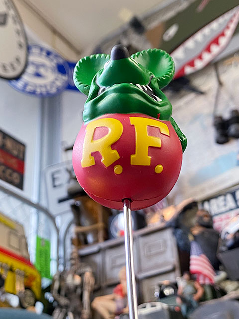 ラットフィンク スクイーズ アンテナトッパー （スタンディングラット