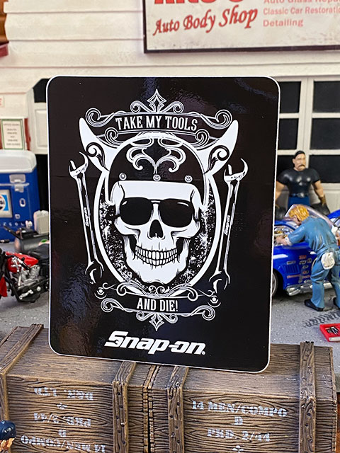 スナップオン ステッカー （TAKE MY TOOLS AND DIE）の通販・販売