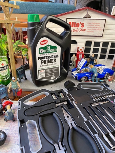 ベストワーカー　オイルボトル型ツールキット　工具セット|ガレージ演出グッズ/道具/工具|男の秘密基地作りに！ガレージング雑貨
