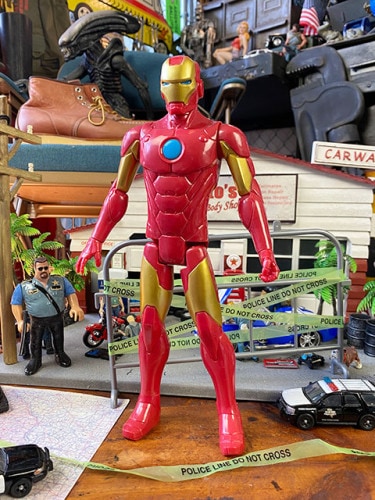 ハズブロ　アイアンマン　12インチアクションフィギュア　タイタンヒーローシリーズ|映画関連グッズ|もはや店長すら迷子になるアメ雑ジャングル
