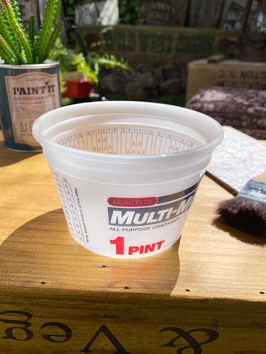 米国リークタイト社　マルチミックスカップ　アメリカのペンキバケツ　SSサイズ　（1パイント/470ml/0.47L）|ガレージ演出グッズ/道具/工具|男の秘密基地作りに！ガレージング雑貨