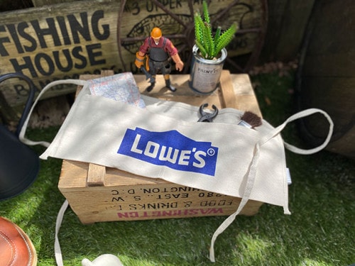 ロウズ　ワークエプロン　LOWE'S|アパレル/キャップ/ジャケット|男の秘密基地作りに！ガレージング雑貨