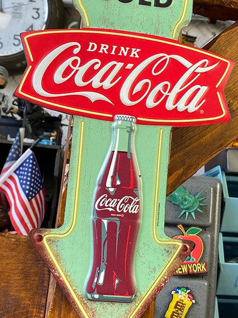 コカ・コーラ販促垂れ幕 コカ・コーラ販促垂れ幕