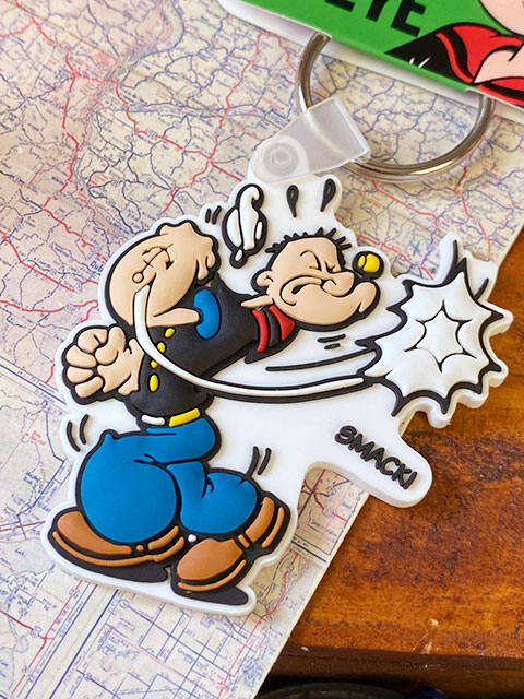 ポパイ オフィシャルラバーキーホルダー （スマック）の通販・販売