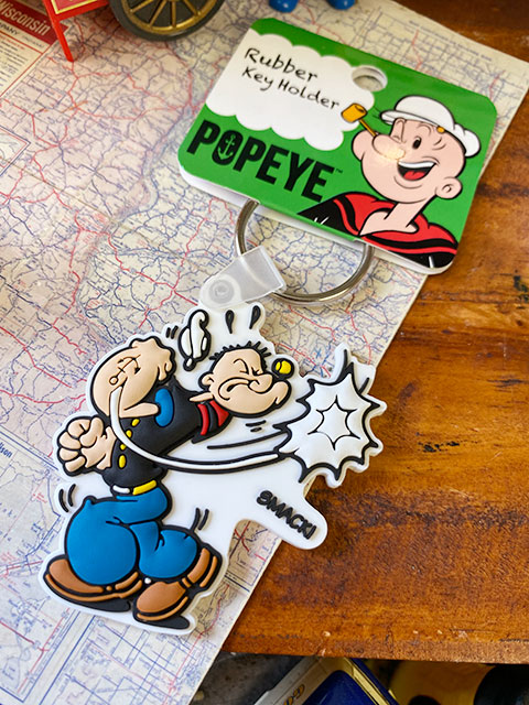 ポパイ オフィシャルラバーキーホルダー （スマック）の通販・販売