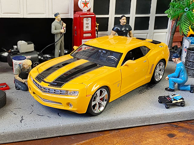 トランスフォーマー 限定 トミカ Ver. カマロ ミニカー 2台 セット