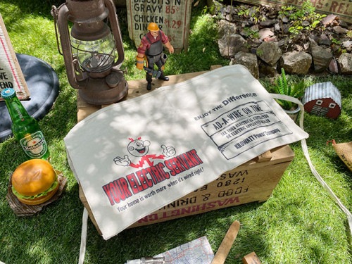 ヴィンテージ　ハーフエプロン　（レディキロワット）|アパレル/キャップ/ジャケット|男の秘密基地作りに！ガレージング雑貨