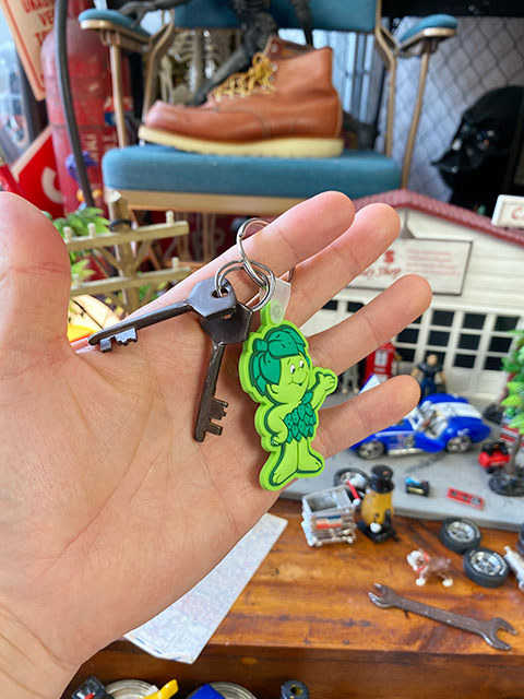 リトルスプラウト ラバーキーホルダーの通販・販売 | アメリカ雑貨の