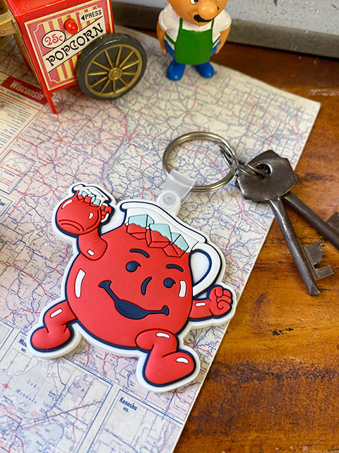 アメリカ雑貨　キーホルダー 楽天市場】アドバタイジング ラバー キーホルダー キーリング