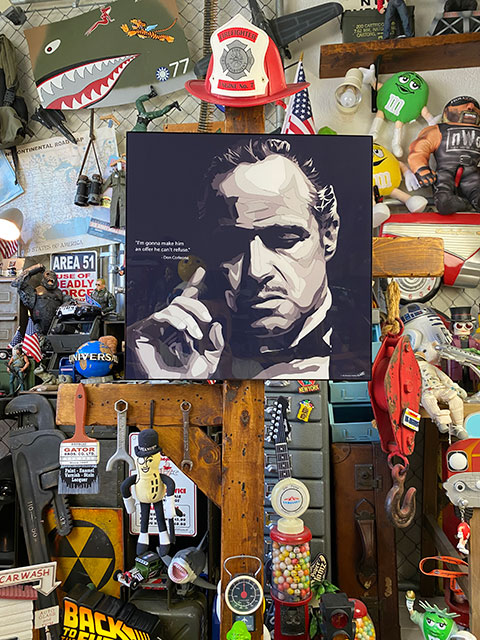 デカサイズ Lサイズ 51cm 映画 ゴッドファーザー ドン・ヴィトー