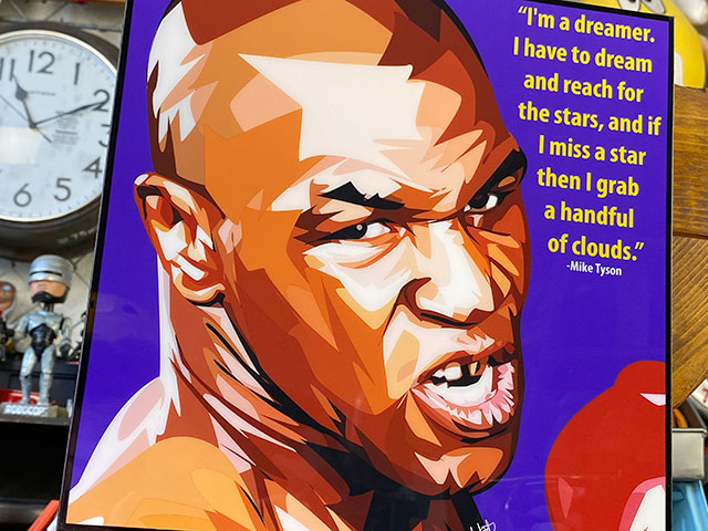 マイク・タイソン ポップアートフレーム #457の通販・販売 | アメリカ