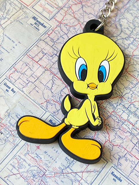 トゥイーティー ラバーキーホルダー （スタンディング）の通販・販売