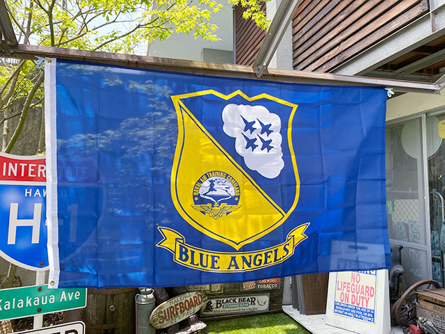 U.S.ネイビー ブルーエンジェルス ミリタリーフラッグの通販