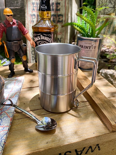 匠の技 金属加工の腕利き職人が作ったドラム缶マグ 400ml MADE IN