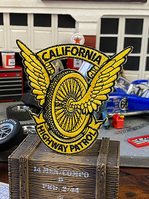 アメリカンポリス ワッペン （カリフォルニア・ハイウェイ・パトロール