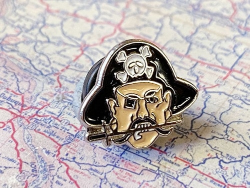 海賊　ピンバッジ　（フェイス2）|海賊グッズ|もはや店長すら迷子になるアメ雑ジャングル