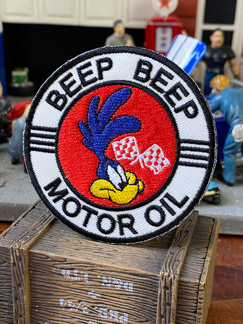ロードランナー ワッペン （ビーピビープモーターオイル）の通販・販売