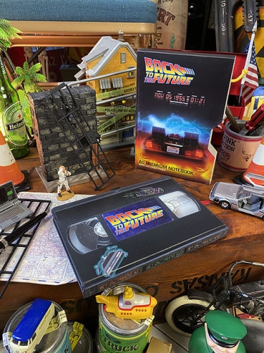 映画　バック・トゥ・ザ・フューチャー　VHSビデオテープ型ノートブック　A5サイズ|映画関連グッズ|もはや店長すら迷子になるアメ雑ジャングル