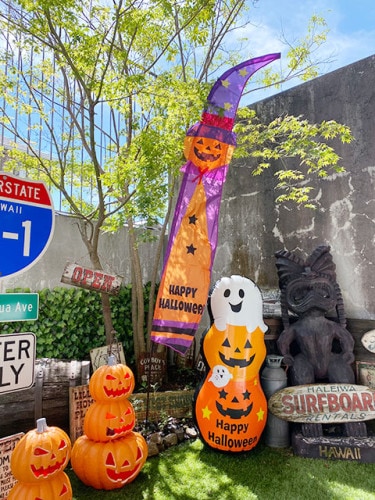 ウィッチパンプキン　ビッグスリム　フラッグバナー　全高270cm|デコレーション/室内装飾|ハロウィングッズ