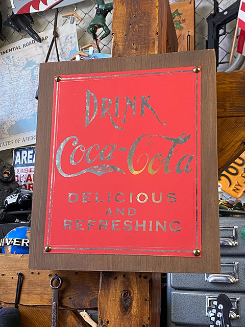 コカ・コーラ ウッドボックスパネルアートの通販・販売 | アメリカ雑貨