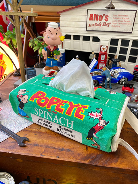 ポパイ ティッシュカバーの通販・販売 | アメリカ雑貨のテーマパーク