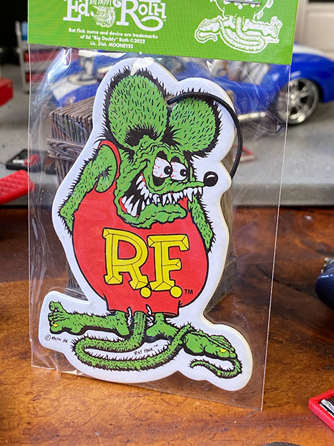 ラットフィンク エアーフレッシュナー （カラーバージョン） レモンの