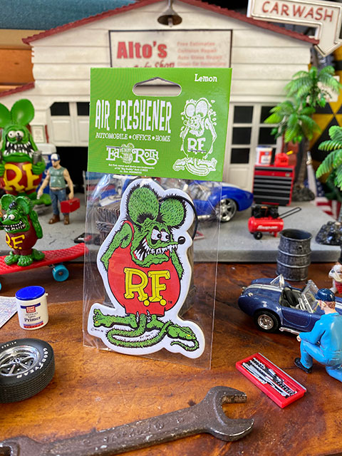 ラットフィンク エアーフレッシュナー （カラーバージョン） レモンの