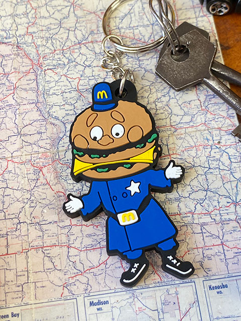 カンパニーキーホルダー （ビッグマックポリス） マクドナルドの通販