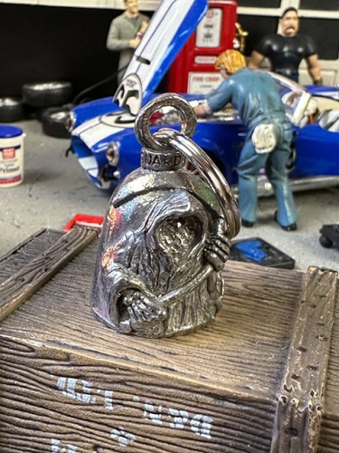 アメリカのバイカーのお守り　ガーディアンベル　（リーパー/死神）　MADE IN U.S.A.|キーホルダー/ガーディアンベル|男の秘密基地作りに！ガレージング雑貨