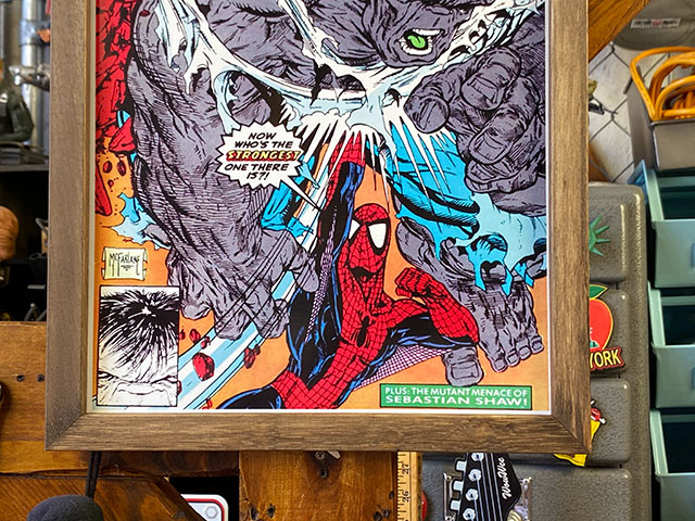 スパイダーバース　USオリジナルポスター　両面印刷　フレーム付き スパイダーバース USオリジナルポスター 両面印刷 フレーム付き