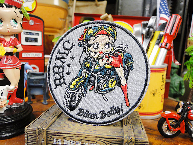 ベティ・ブープ ワッペン （バイカーベティ/BBMC）の通販・販売