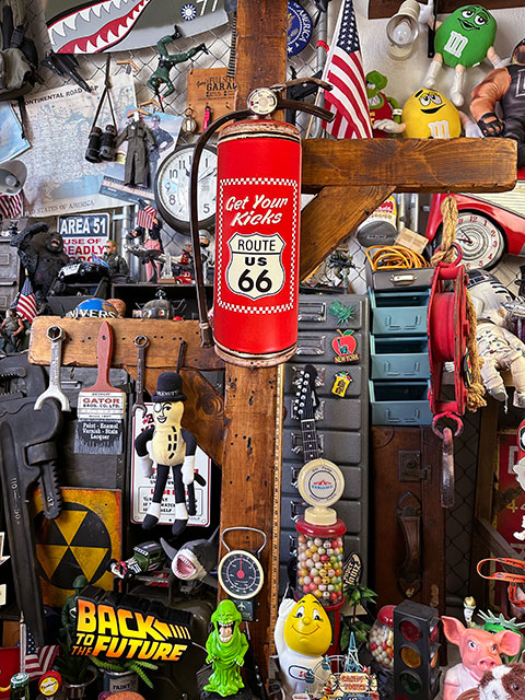 ルート66 消火器型エンボスティンサインの通販・販売 | アメリカ雑貨の