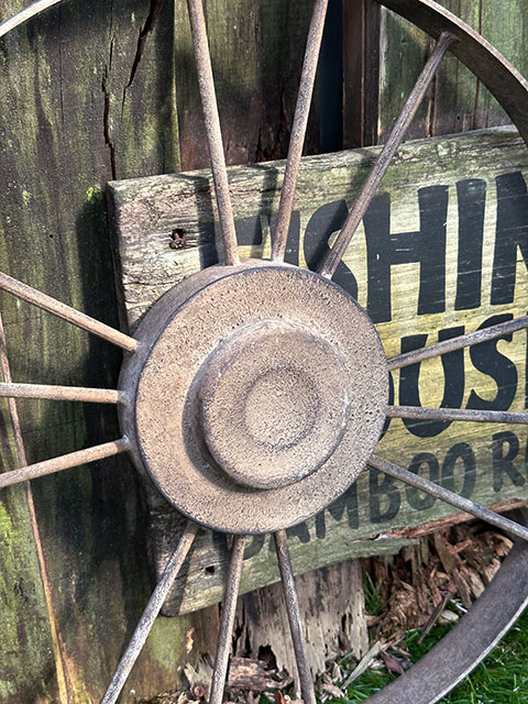 アンティークアイアン車輪（Mサイズ）40cm 単品の通販・販売