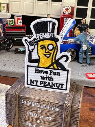 カンパニーワッペン　（ピーナッツ/HAVE FUN WITH MY PEANUT）|カンパニー|ワッペン