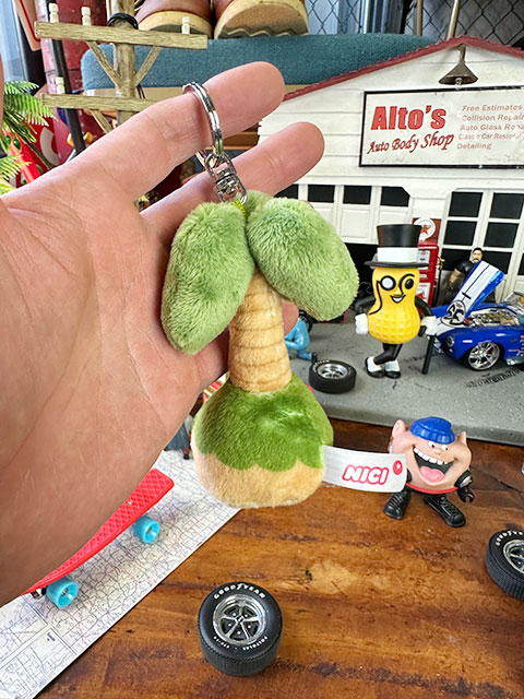ヤシの木の島 ぬいぐるみキーホルダー NICIの通販・販売 | アメリカ