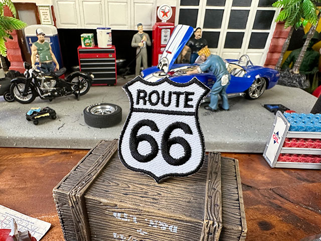 ルート66 ワッペン ミニサイズ （ROUTE 66）の通販・販売 | アメリカ