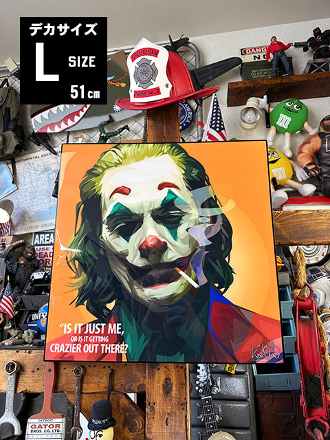 映画 ポスター 額付き ジョーカー 割れ joker