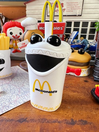 ファンコポップ　マクドナルド　ミールスカッド　カップ　フィギュア　単品　FUNKO POP!|マクドナルドグッズ|カンパニーグッズ